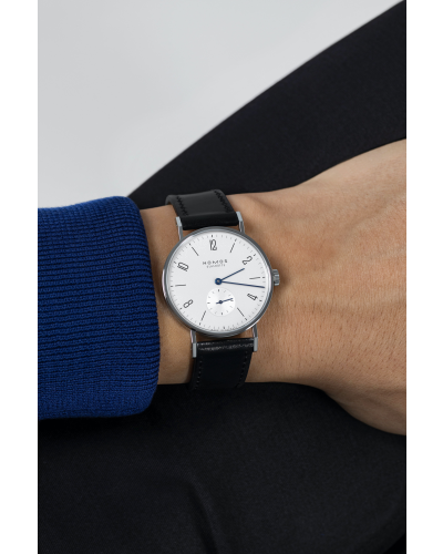 Nomos Glashütte 35 Stainless steal back (watches)